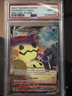 Pokemon Mimikyu VMAX TG17/TG30 PSA 10 - Image 1