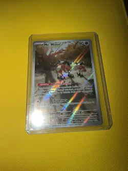 Pokemon TCG Mr. Mime Scarlet & Violet - 151 179/165 Holo Illustration Rare - Image 1
