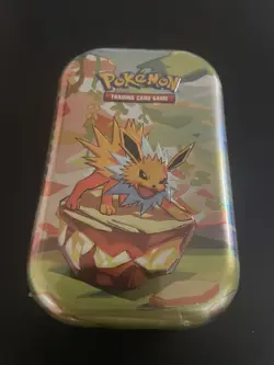 Pokemon TCG: Prismatic Evolutions Mini Tin - Jolteon Art - Sealed NEW - Image 1