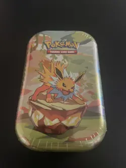 Pokemon TCG: Prismatic Evolutions Mini Tin - Jolteon Art - Sealed NEW - Image 3