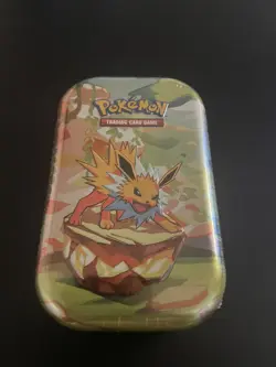 Pokemon TCG: Prismatic Evolutions Mini Tin - Jolteon Art - Sealed NEW - Image 5