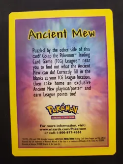 Ancient Mew Promo - Pokemon The Movie 2000 English Release - NM/M 9+ Potential - Image 5