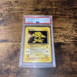 Pokemon Base Set Unlimited Electabuzz 20/102 - PSA 8 NM-MT! WOTC! - Image 1