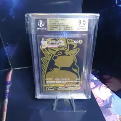 BGS Gem Mint 9.5 English Pokemon 2022 Pikachu VMAX TG29 - Image 1