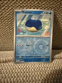 Pokemon TCG Journey Together Wailmer 040/159 Reverse Holo - Image 1