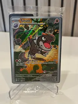 POKEMON TCG PERFECT ORDER TYRUNT POKEMON CENTER BLACK STAR PROMO - Image 1