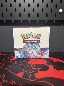 Pokemon TCG Scarlet & Violet Stellar Crown Booster Box 36 Packs Sealed Mint - Image 1