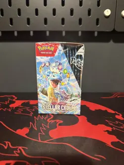 Pokemon TCG Scarlet & Violet Stellar Crown Booster Box 36 Packs Sealed Mint - Image 2