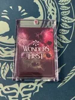 Strangely Quiet Cemetery Stonefoil 1/1 ONE OF ONE Wonders Of The First COTS - Image 2