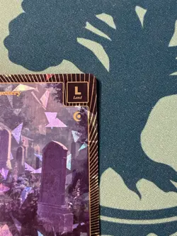 Strangely Quiet Cemetery Stonefoil 1/1 ONE OF ONE Wonders Of The First COTS - Image 5