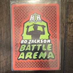 Bo Jackson Battle Arena Cowboy HEX First Edition Foil Card RAD-221 HP 175 - Image 2