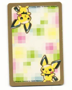 Umbreon No. 197 9 Of Hearts 1999 Pokemon Poker Card Japanese LP - Image 2