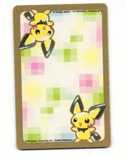 Espeon No. 196 6 Of Hearts 2004 Pokemon Poker Card Japanese LP - Image 2