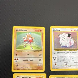 Pokemon TCG Base Set Jungle Fossil Base Set 2 Holo 6 card lot - Image 2