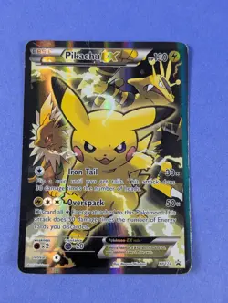 Pikachu EX - XY124 - Ultra Rare Promo XY Promos - Pokemon Card - HP - Image 1