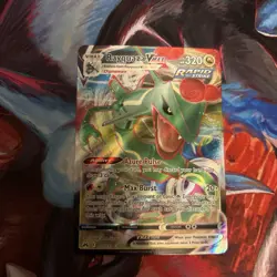 Pokemon TCG Crown Zenith Rayquaza VMAX Holo Ultra Rare Card 101/159 - Image 1