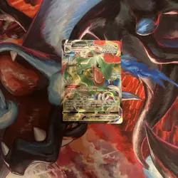 Pokemon TCG Crown Zenith Rayquaza VMAX Holo Ultra Rare Card 101/159 - Image 2
