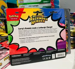 Pokemon TCG Ascended Heroes Larry’s Komala Pin Collection 2-Pack Sealed New - Image 2