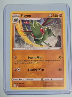 2022 Flygon 76/172 - Rare - Brilliant Stars - NM/MINT Pokemon TCG Card - Image 1