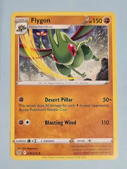 2022 Flygon 76/172 - Rare - Brilliant Stars - NM/MINT Pokemon TCG Card - Image 2
