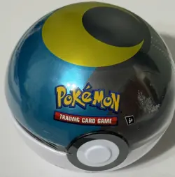 Rare Pokemon TCG PokeBall Tin Brand New Factory Sealed [Moon PokeBall] - Image 1