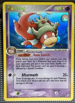 The Pokemon Company Slowking Holo Rare Reverse 14/115 Unseen Forces Pokemon 2005 - Image 1