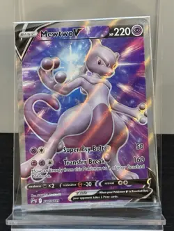 Mewtwo V SWSH229 2022 SWSH Promo Pokemon Go ETB Near Mint NM SEALED - Image 1