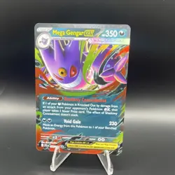 Pokemon TCG Mega Gengar EX Double Rare Holo 056/094 Me02 English - Image 1