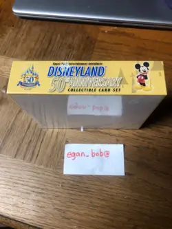 2005 Upper Deck Disney Disneyland 50th Anniversary Collectible Sealed Box Cards - Image 5