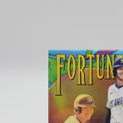 Topps 2025 Chrome Update Fortune 15 Shohei Ohtani Dodgers #F15-6 Insert - Image 3