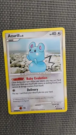 Azurill 69/130 Diamond Pearl Non-Holo Pokemon Card NM/M Rare Vintage TCG Wotc - Image 3