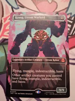 Krang, Utrom Warlord (Borderless) Teenage Mutant Ninja Turtles Regular Near Mint - Image 1