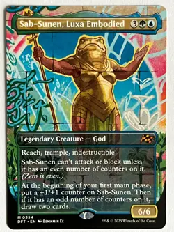Sab-Sunen, Luxa Embodied - Borderless - Aetherdrift (MTG) - Image 1