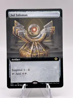 Sol Talisman 472 Extended Art Modern Horizons 2 MH2 MTG NM - Image 1