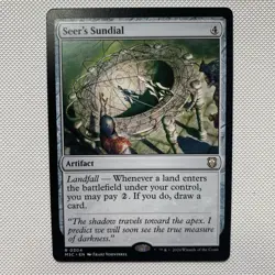 Seer's Sundial - Commander Modern Horizons 3 - MTG - Magic - Near Mint Rare - Image 1