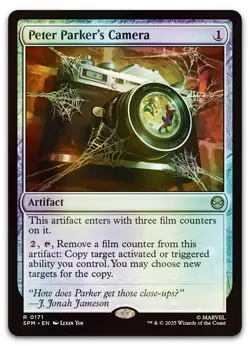 Peter Parker's Camera #171 (Foil) (NM) Spider-Man SPM Magic MTG - Image 1