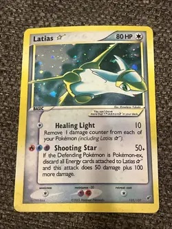 POKEMON EX HOLON PHANTOMS LATIOS & LATIAS GOLD STAR SET CUSTOM MADE - Image 3