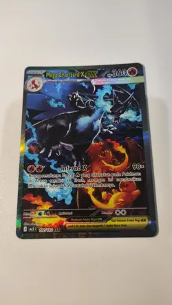 Pokemon Indonesia Mega Charizard X EX MA2 137/103 SAR SIR - Image 1