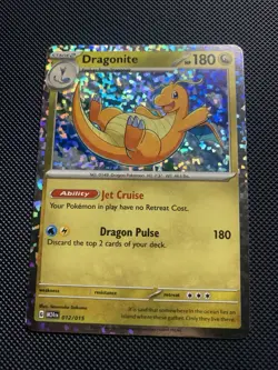Pokemon Dragonite Promo Holo 012/015 McDonald's 2024 180 HP 180 Attack English - Image 1