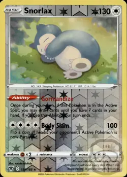 Snorlax 131/185 Holo R Vivid Voltage Pokemon Reverse Holo NM/M - Image 3