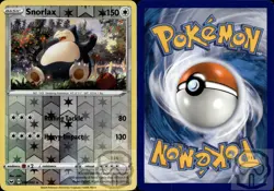 Snorlax 140/202 R Sword & Shield Pokemon Reverse Holo NM/M - Image 2