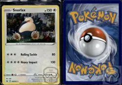 Snorlax 140/202 R Sword & Shield Pokemon Cosmos Holo NM/M - Image 2