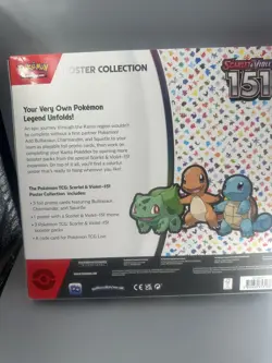 Pokemon TCG Scarlet & Violet - 151 Poster Collection Box - 3 Packs 820650853166 - Image 2