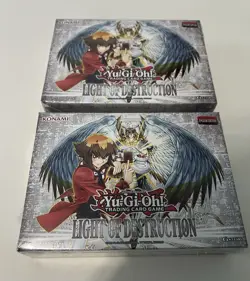 Yu-Gi-Oh! Light of Destruction (x2) Retail Mini Boxes, 2024, Sealed - Image 1