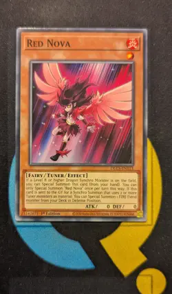 DLCS-EN113 Red Nova Common 1st Edition YuGiOh - Image 1