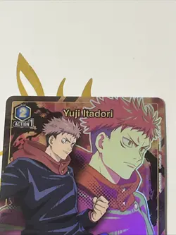 Union Arena Jujutsu Kaisen Yuji Itadori U* Alt Art Action Point Yuji Itadori - Image 4