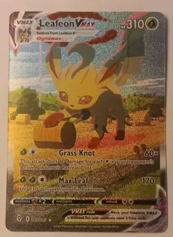 🌱LEAFEON VMAX 205/203 EVOLVING SKIES SECRET RARE Alt Art Pokemon TCG - Image 2