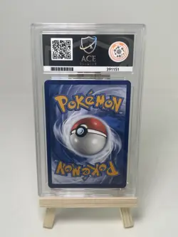 Ace 9 Team Rocket's Meowth 203/182 Destined Rivals IR Pokemon TCG Card - Image 2