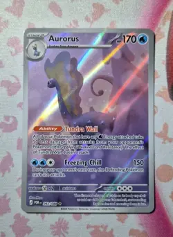 Pokemon Card - Aurorus 092/088 - Perfect Order - Illustration Rare - Holo - Image 1