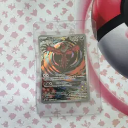 Pokemon Yveltal Art Rare Paradox Rift Full Art Holo Card 205/182 130 HP - Image 1